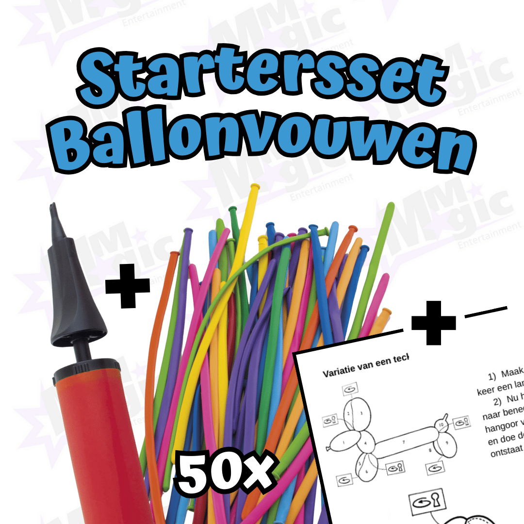 Starters set Ballonvouwen