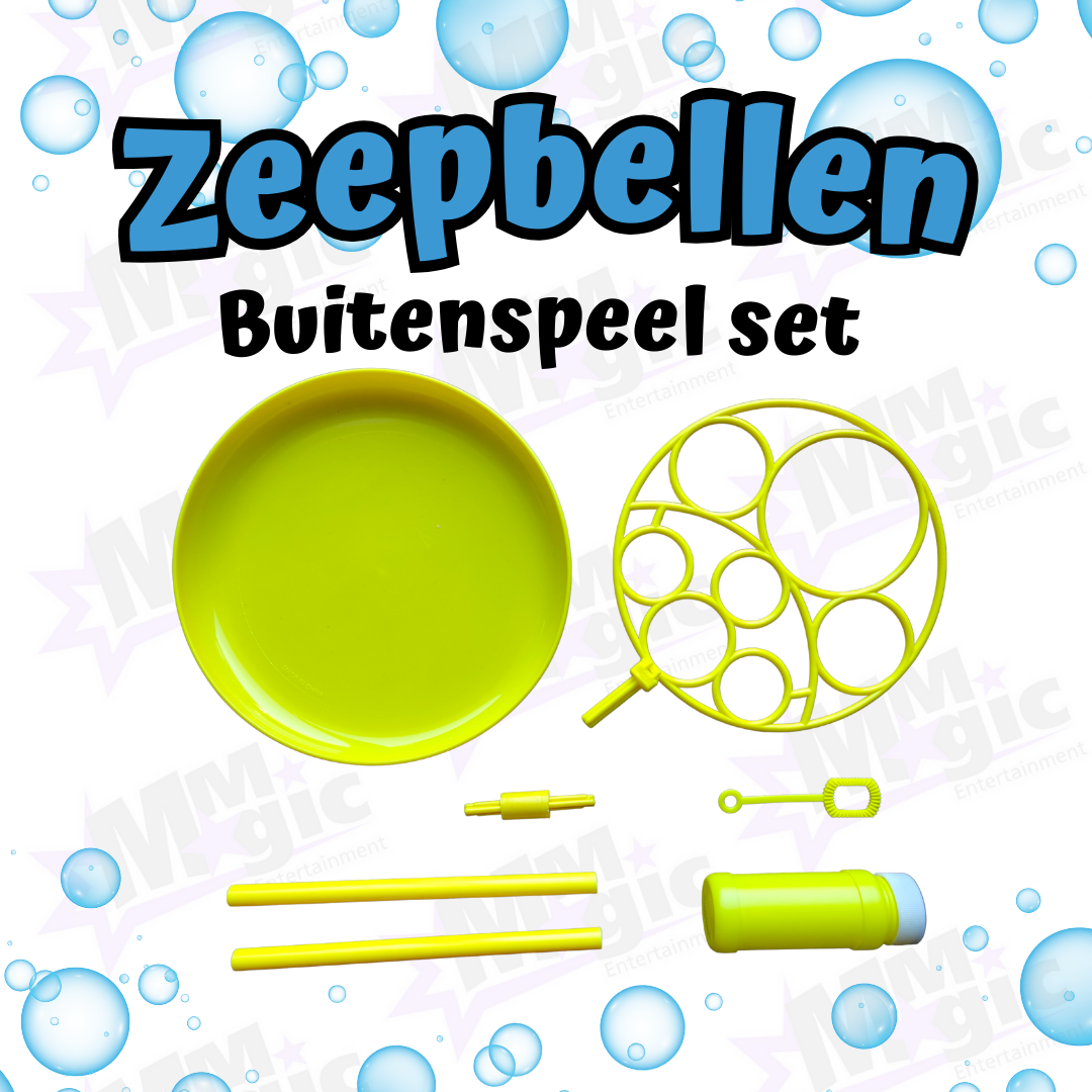 Zeepbellen - Gekleurde zeepbellenset
