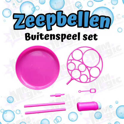 Zeepbellen - Gekleurde zeepbellenset