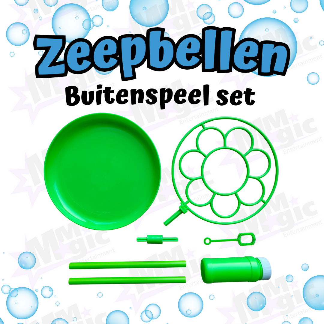 Zeepbellen - Gekleurde zeepbellenset