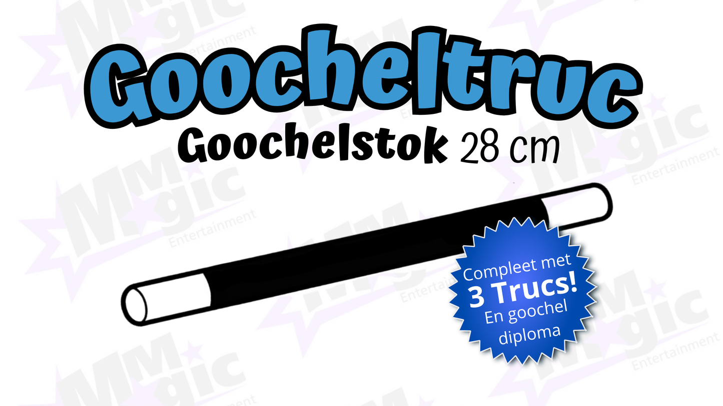 Magische Goochelstok (28 cm) – Inclusief 3 Gave Trucs!