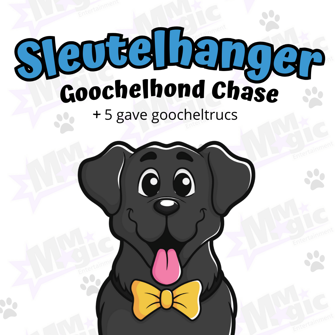 Goocheltruc - Sleutelhanger Goochelhond Chase