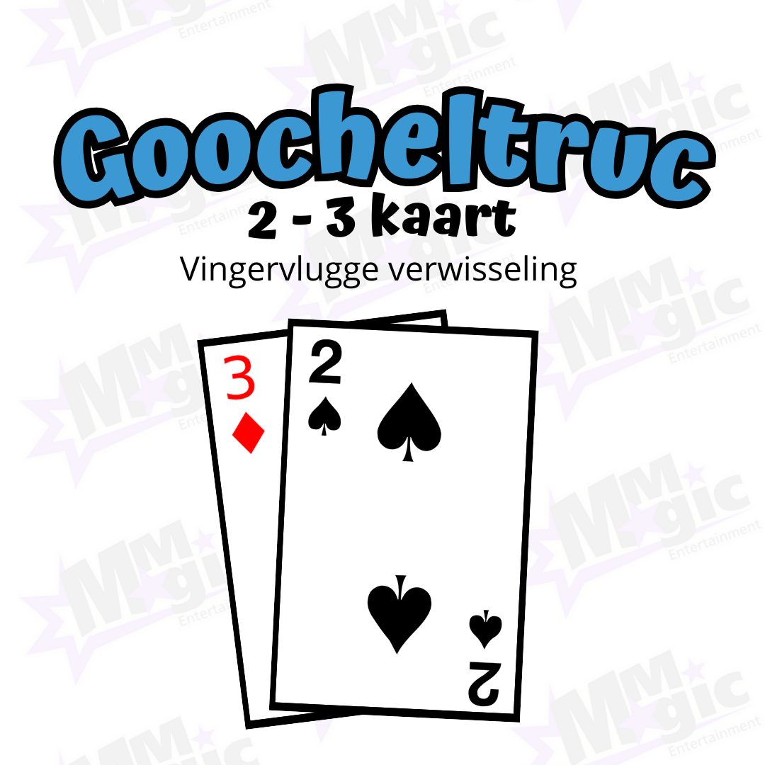 Goocheltruc - 2/3 kaart