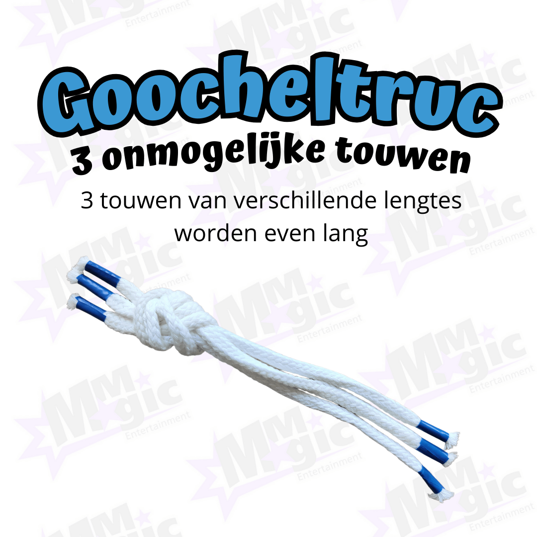 Goocheltruc - 3 onmogelijke touwen