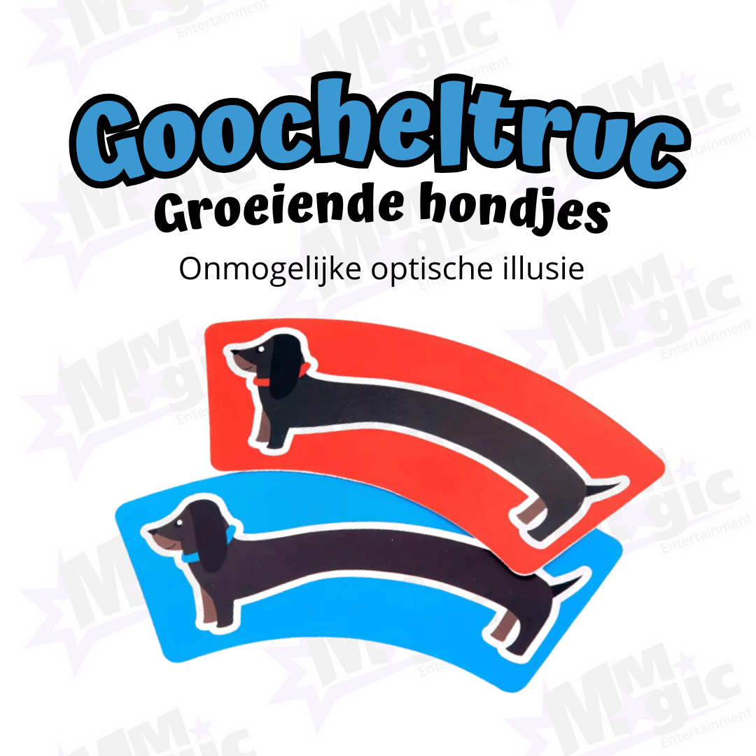 Goocheltruc - Groeiende hondjes