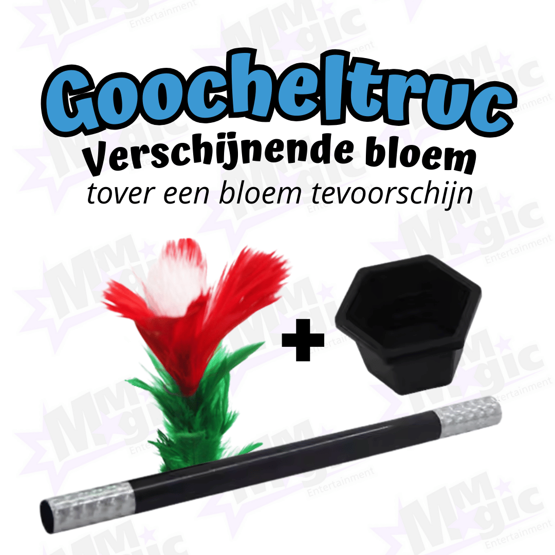 Goocheltruc - Verschijnende bloem Goocheltruc