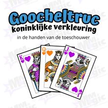 Goocheltruc - koninklijke verkleuring