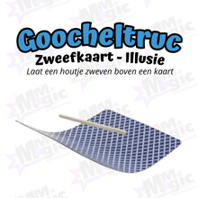 Goocheltruc - Zweefkaart illusie