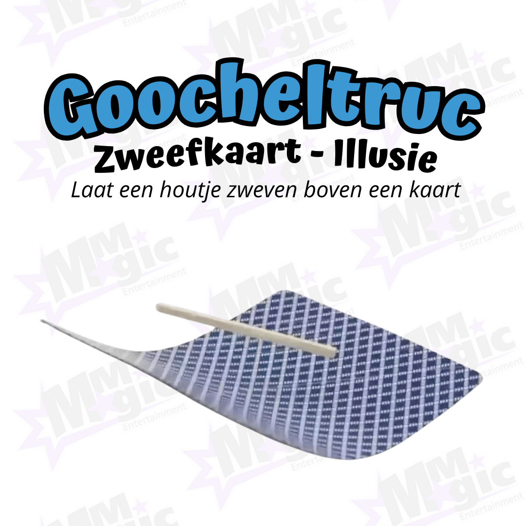 Goocheltruc - Zweefkaart illusie