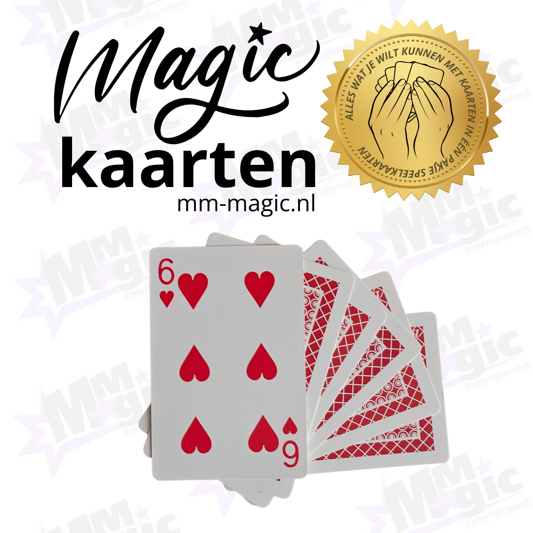 Magic kaarten - Getrukeerd pakje kaarten