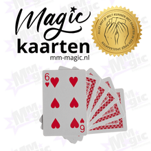 Magic kaarten - Getrukeerd pakje kaarten