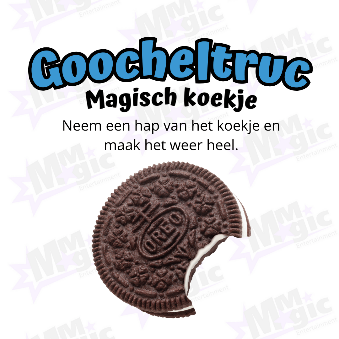 Goocheltruc - Magische koekje
